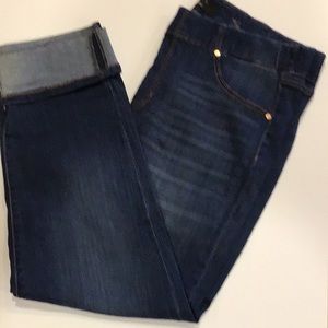 Liverpool Jean Company Pull on cropped Jean NWOT